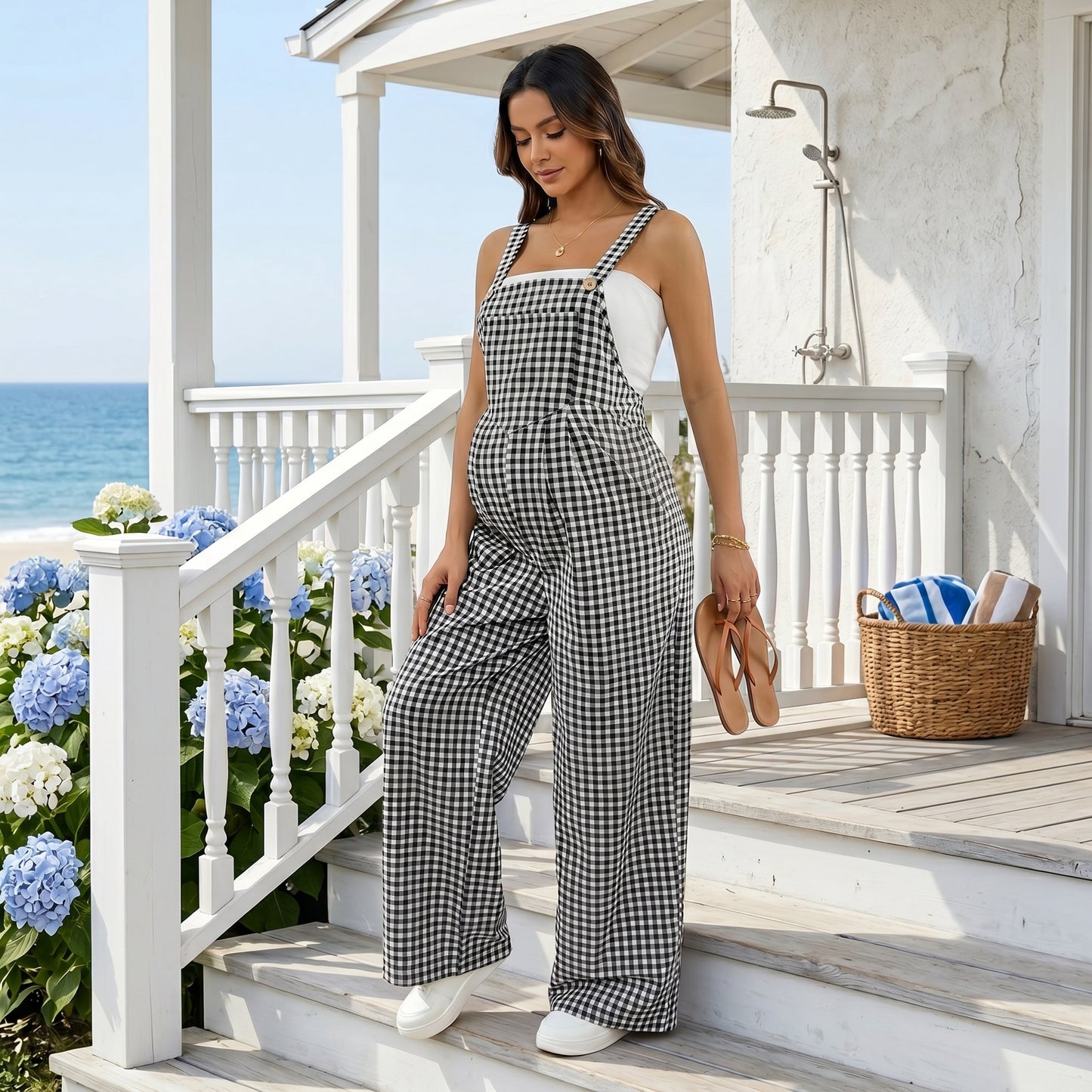 Baby Lilo Harvest Maternity Jumpsuit
