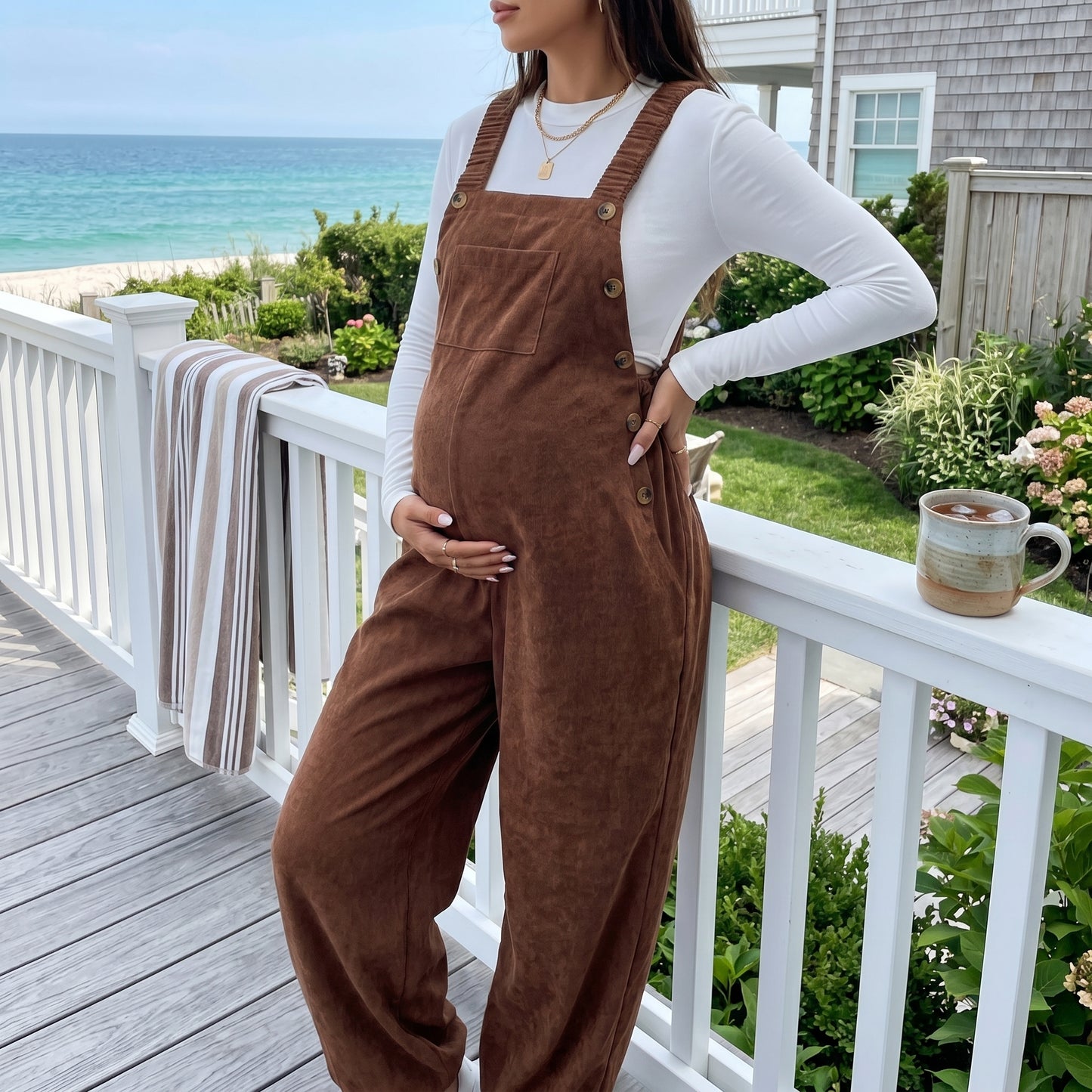 Baby Lilo Rowan Maternity Overalls