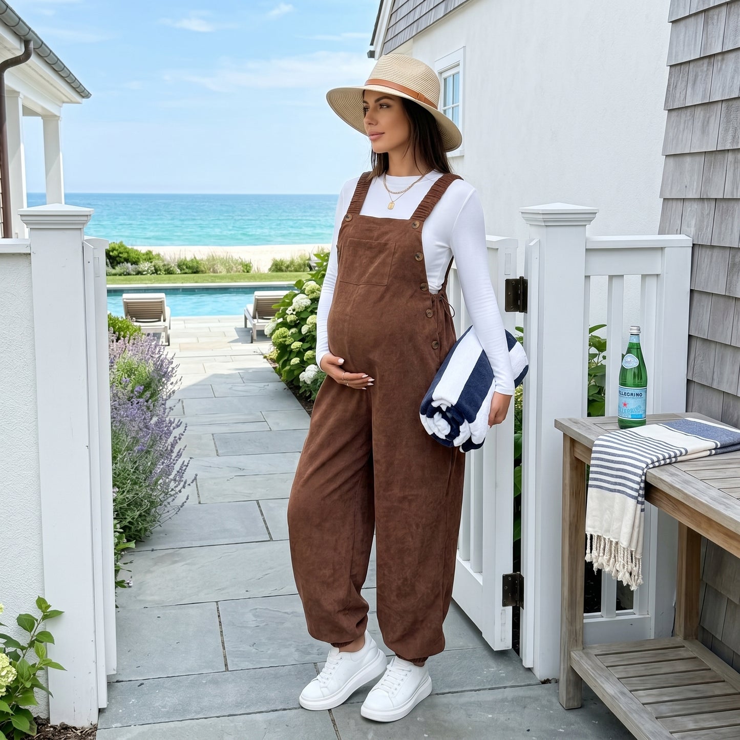 Baby Lilo Rowan Maternity Overalls