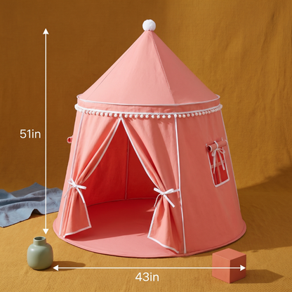 Kids Indoor Outdoor Tipi Play Tent