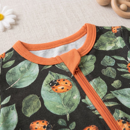 Ladybug Garden Baby Zip Romper