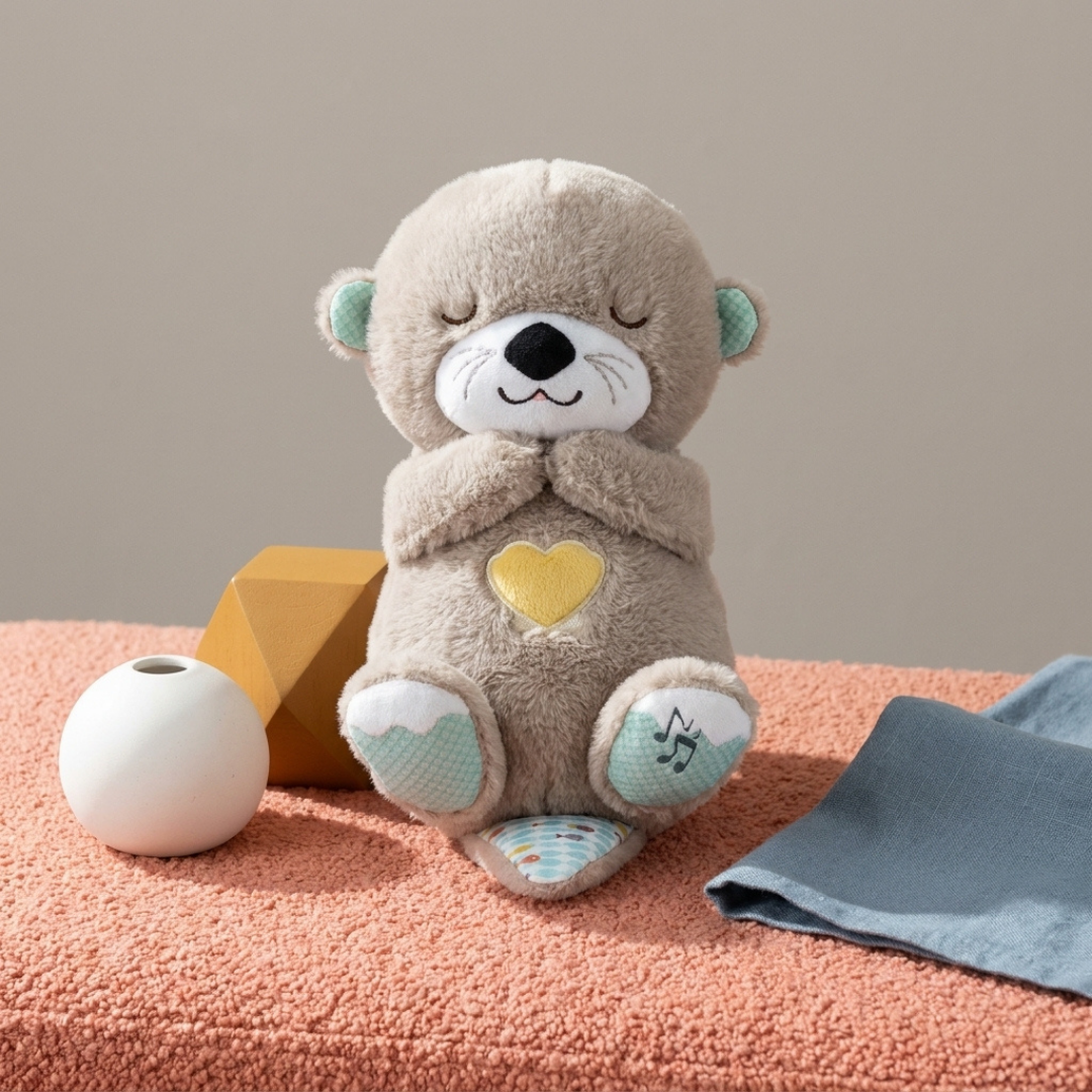 Breathing Motion Otter Sleep Plush