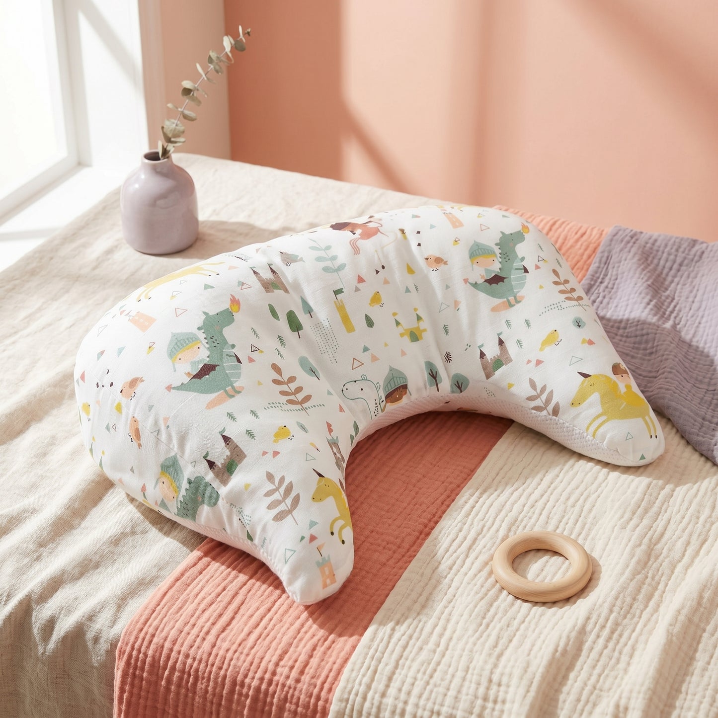Lilo U Shape Tummy Time Pillow