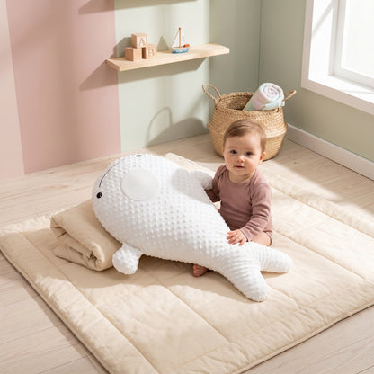Lilo Whale Tummy Relief Pillow