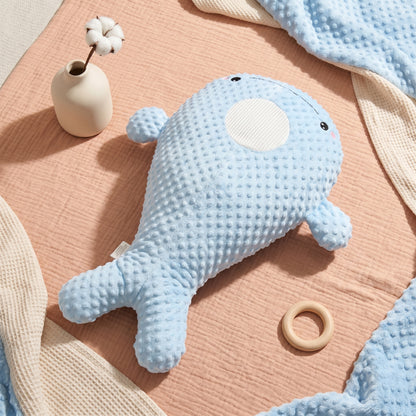 Lilo Whale Tummy Relief Pillow