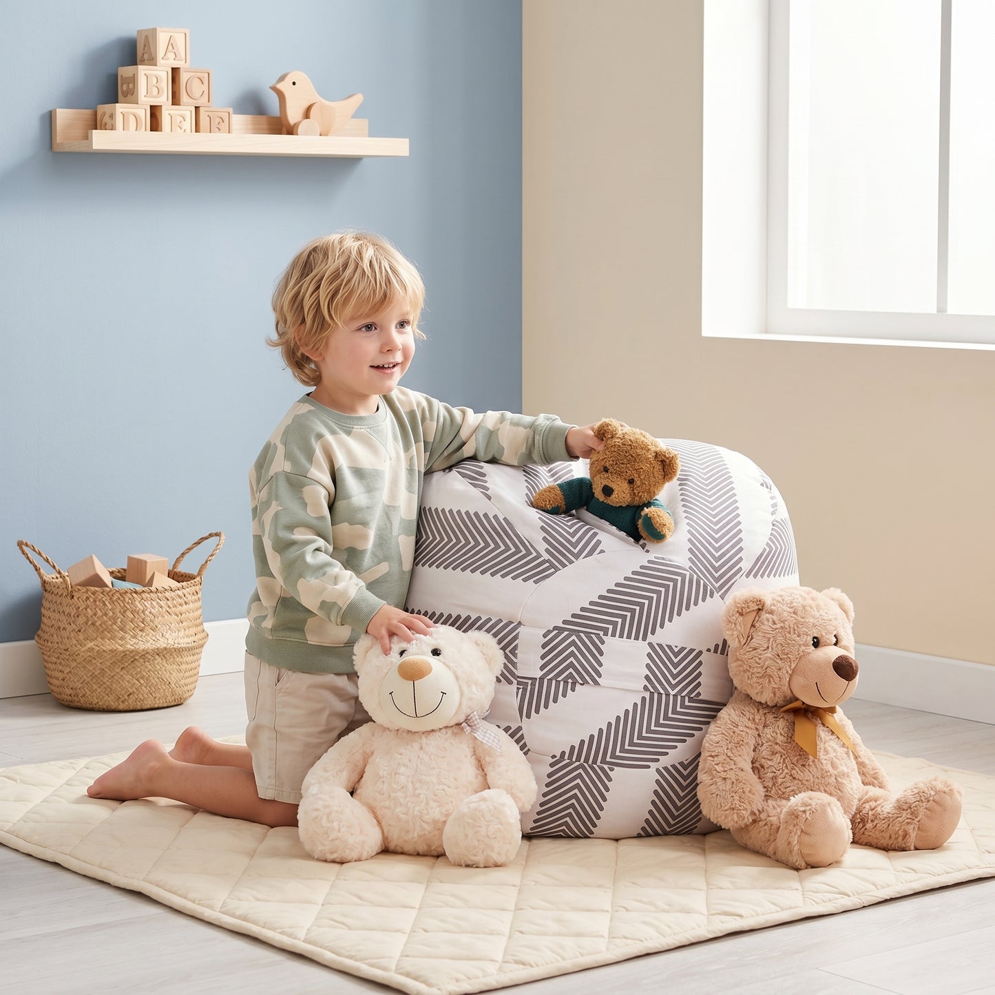 Lilo Kids Storage Bean Bag