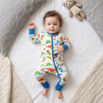 Dragon Carnival Baby Zip Romper