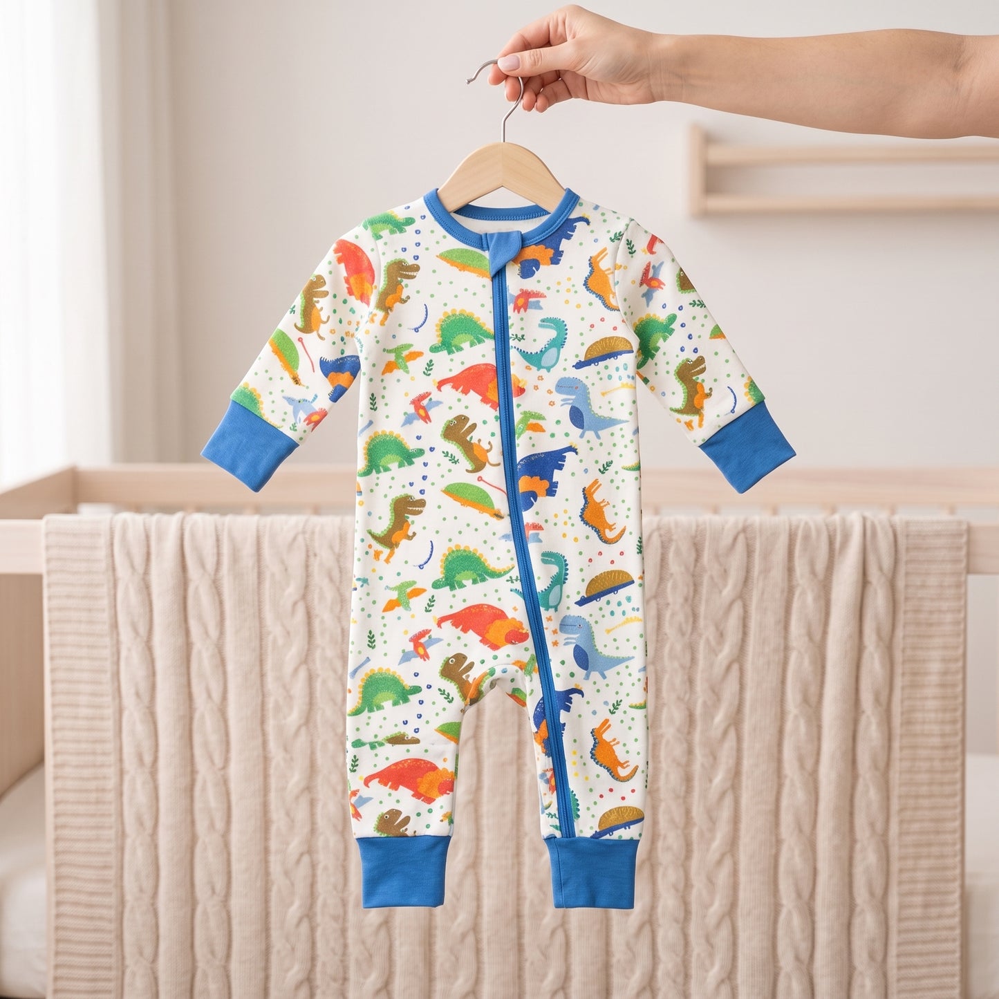 Dragon Carnival Baby Zip Romper
