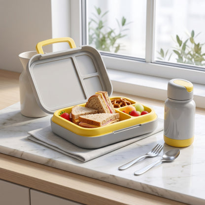 Bento Style Kids Lunch Box