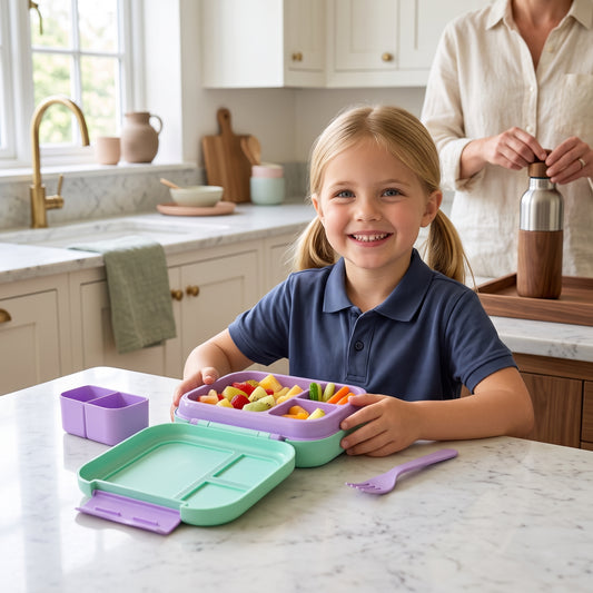Bento Style Kids Lunch Box