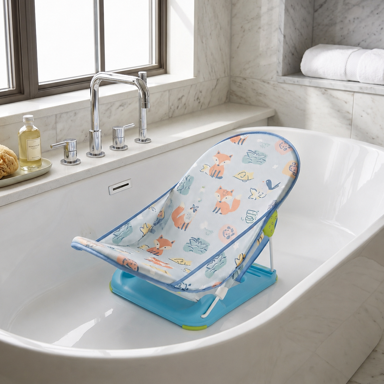 Foldable Baby Bath Seat