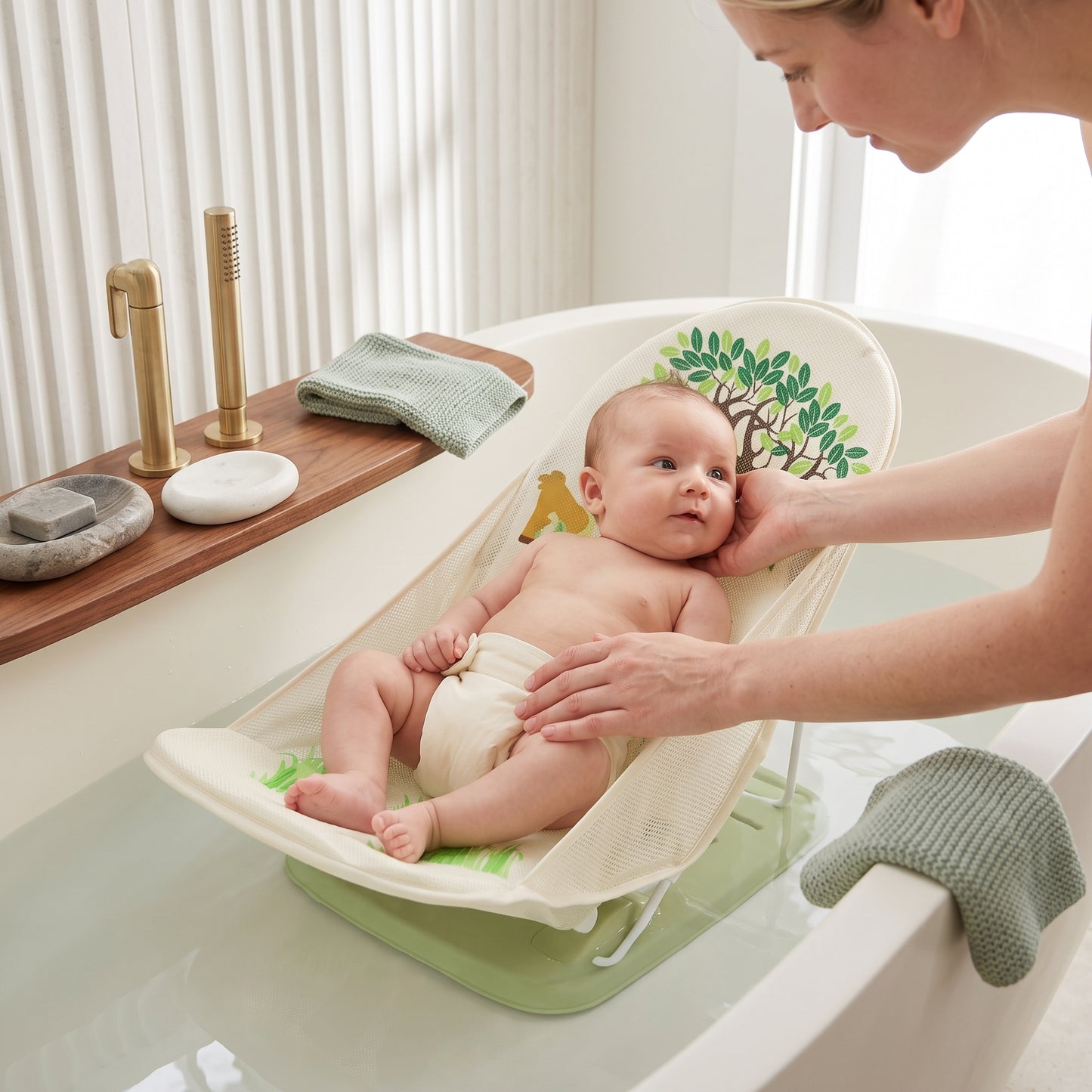 Foldable Baby Bath Seat