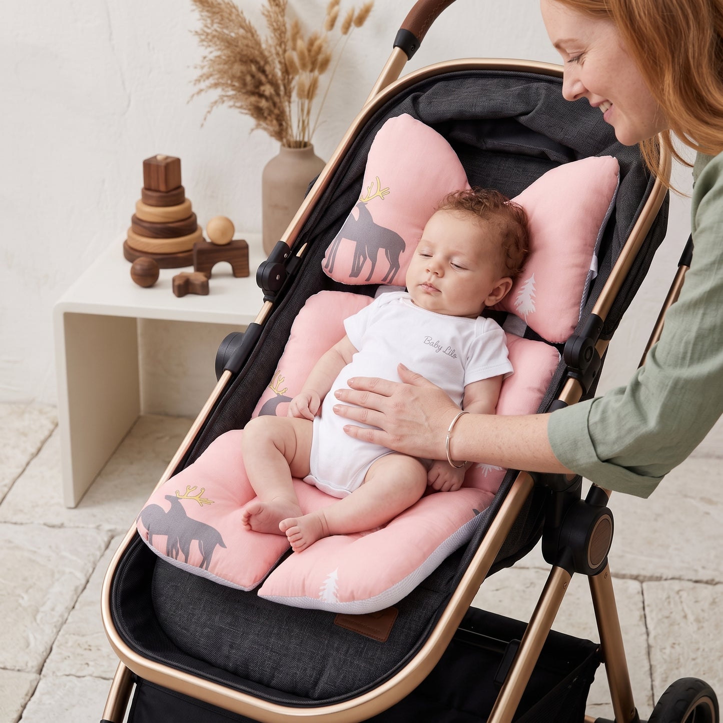 Breathable Baby Head Support Pad