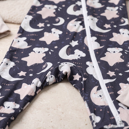 Starry Koala Baby Zip Romper