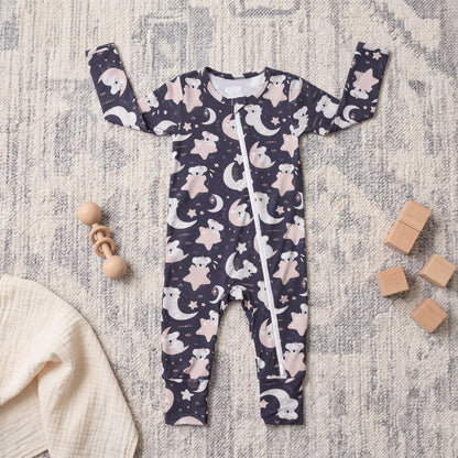 Starry Koala Baby Zip Romper