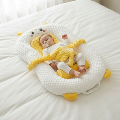Newborn Nest Lounger Tummy Time Bed