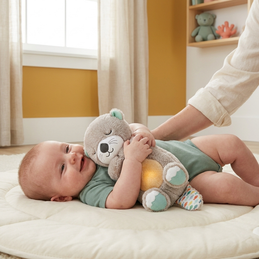 Breathing Motion Otter Sleep Plush