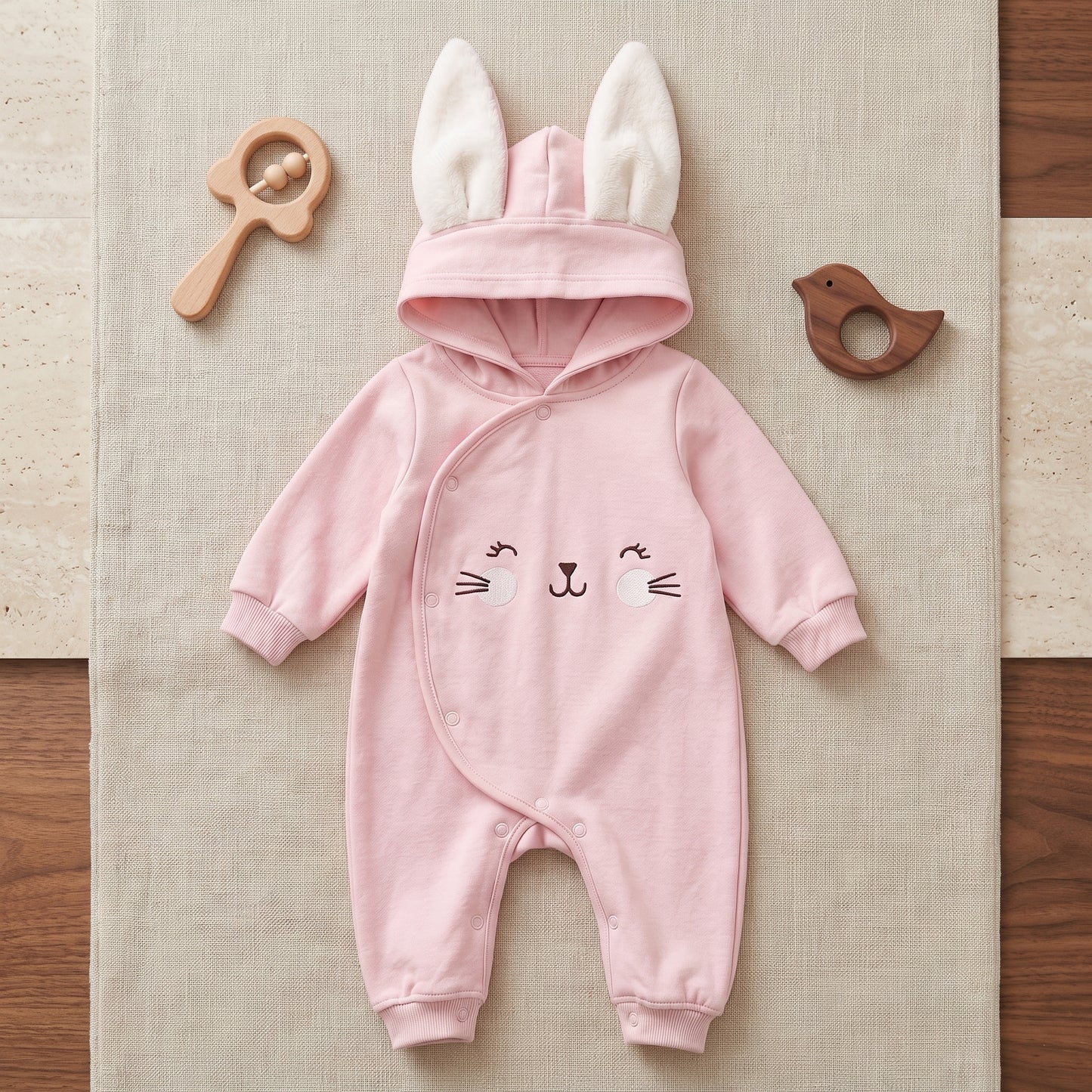 Lilo Meadow Baby Hoodie Romper