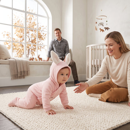Lilo Meadow Baby Hoodie Romper