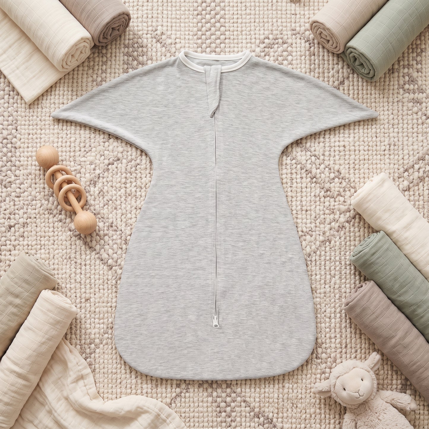 Lilo Gray Bamboo Sleeping Bag