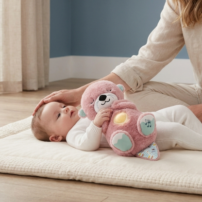 Breathing Motion Otter Sleep Plush