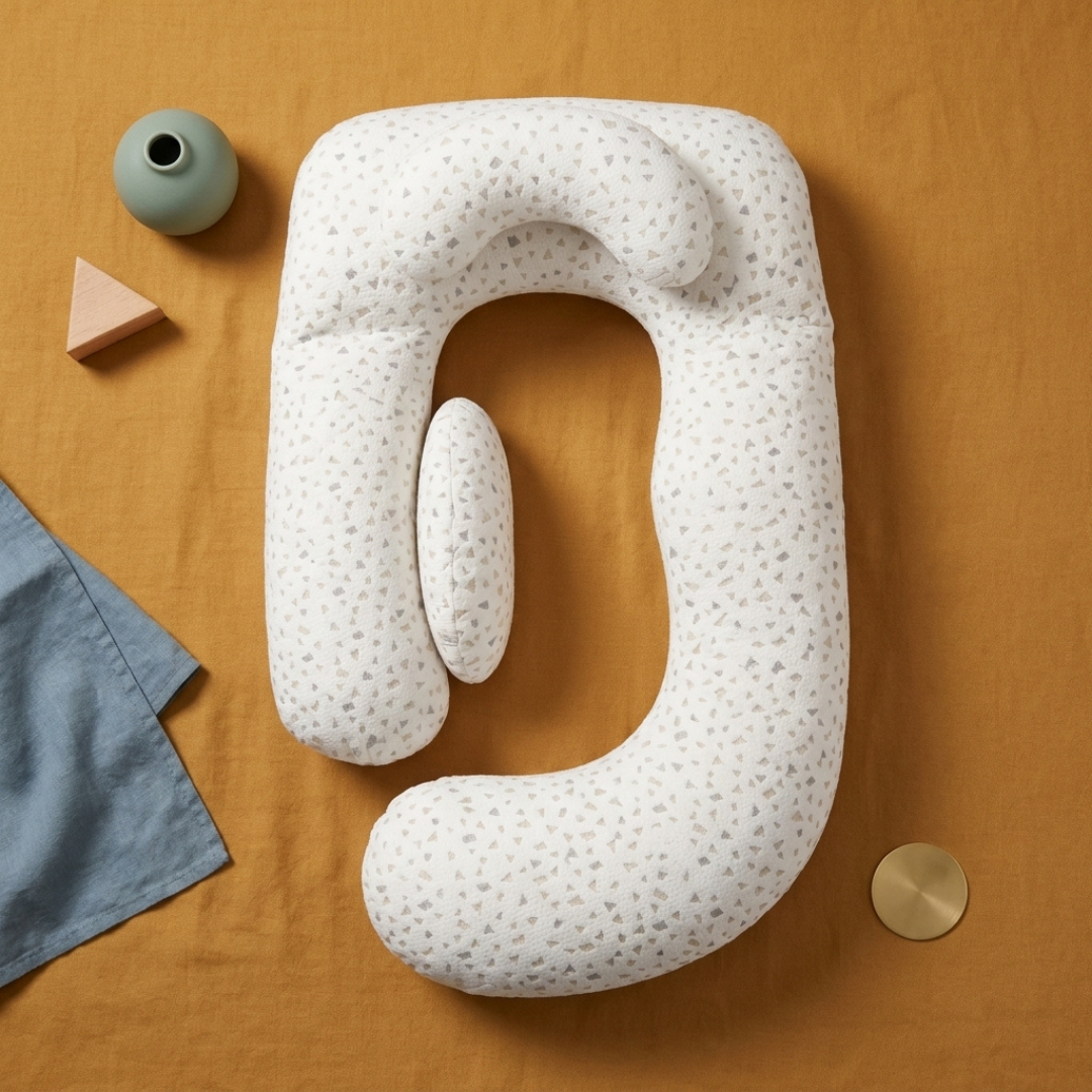 U-Shaped Pregnancy Pillow with Neck Support