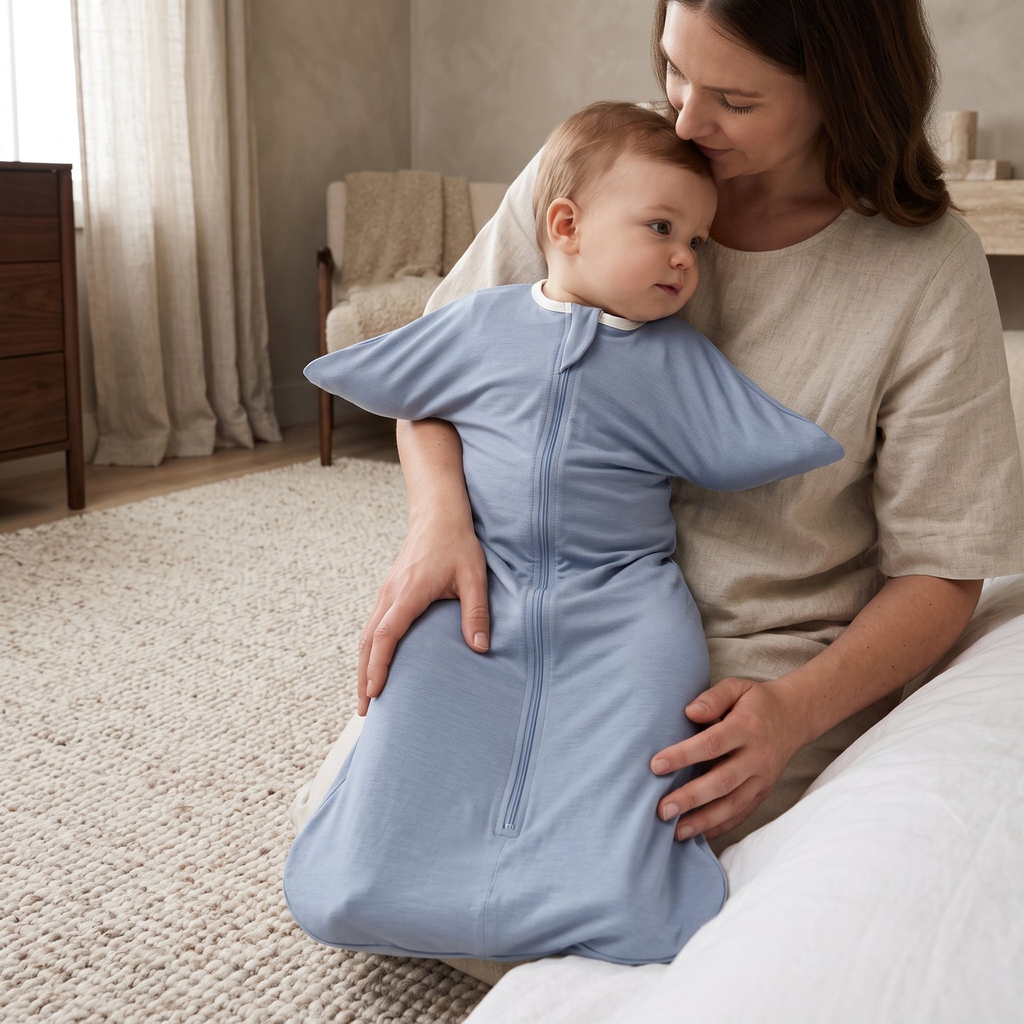 Lilo Haze Blue Bamboo Sleeping Bag