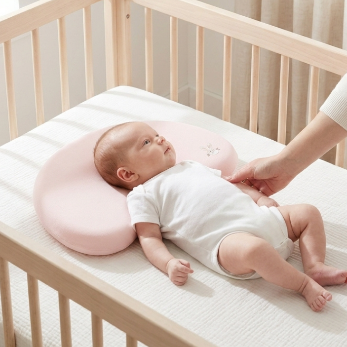 Cooling Silicone Baby Head Pillow