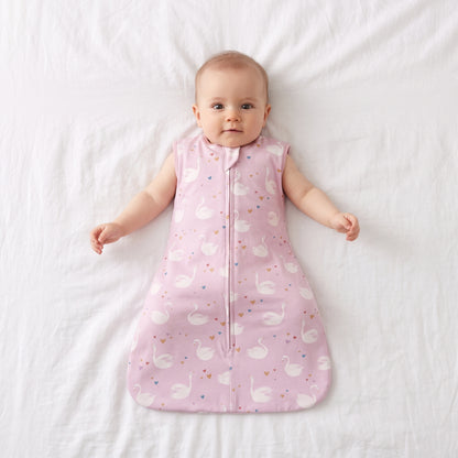 Lilo Pink Swan Vest Sleeping Bag