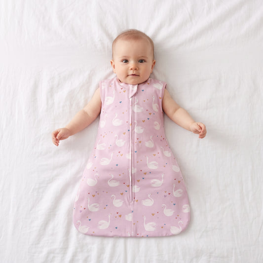 Lilo Pink Swan Vest Sleeping Bag