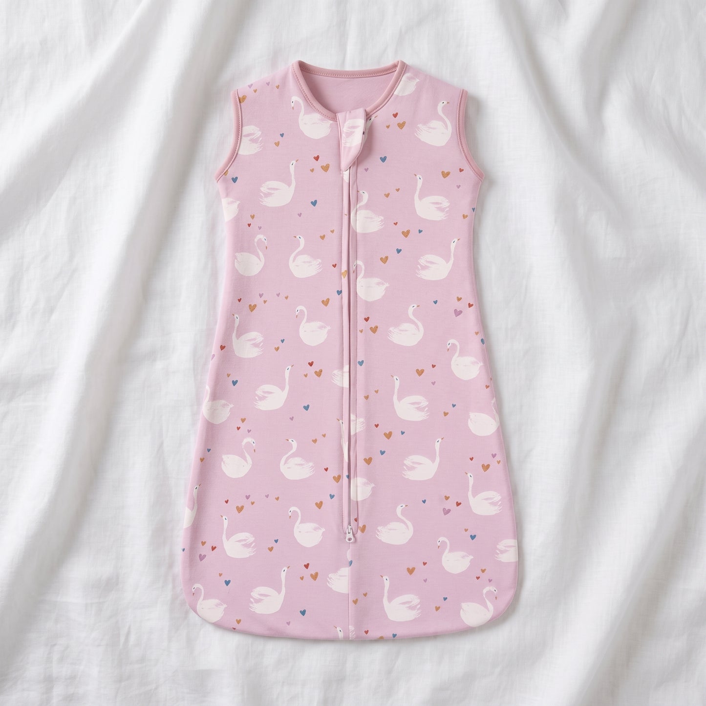 Lilo Pink Swan Vest Sleeping Bag