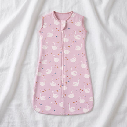 Lilo Pink Swan Vest Sleeping Bag