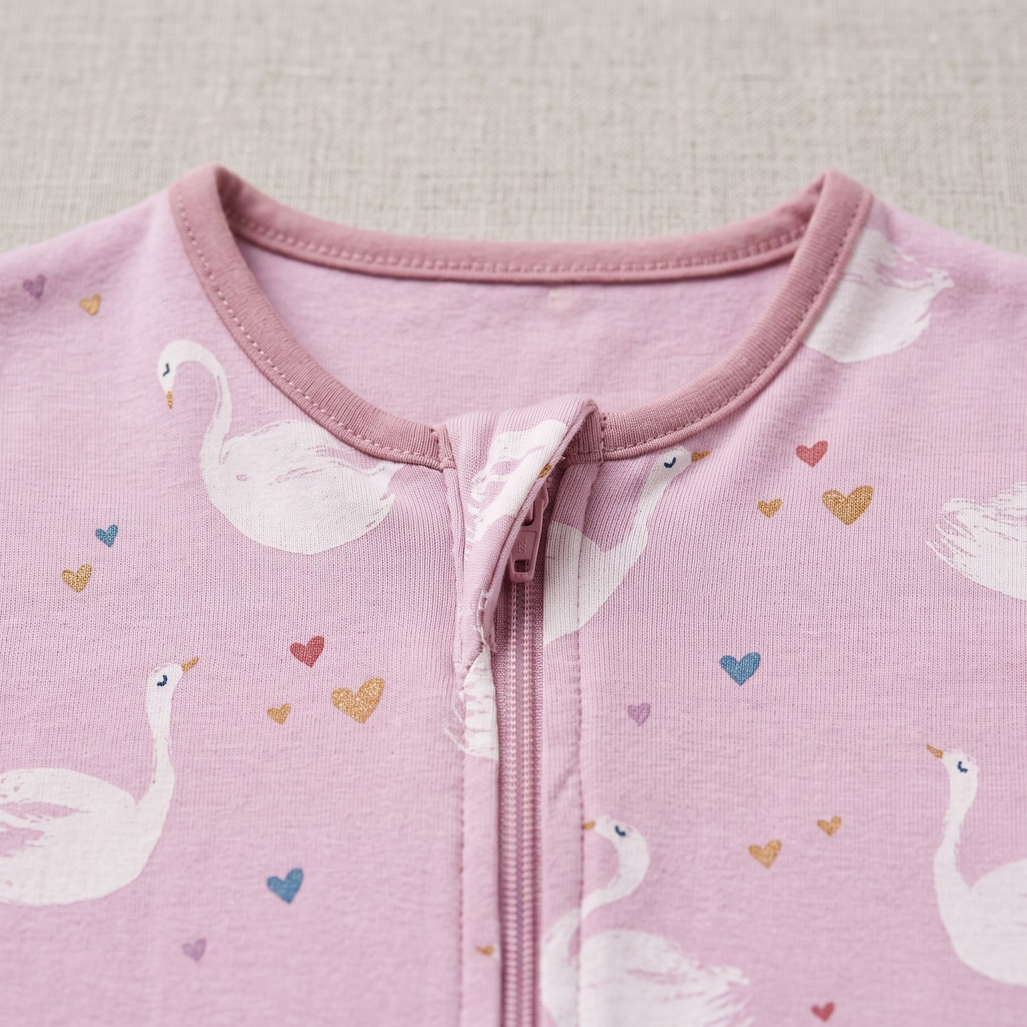 Lilo Pink Swan Vest Sleeping Bag
