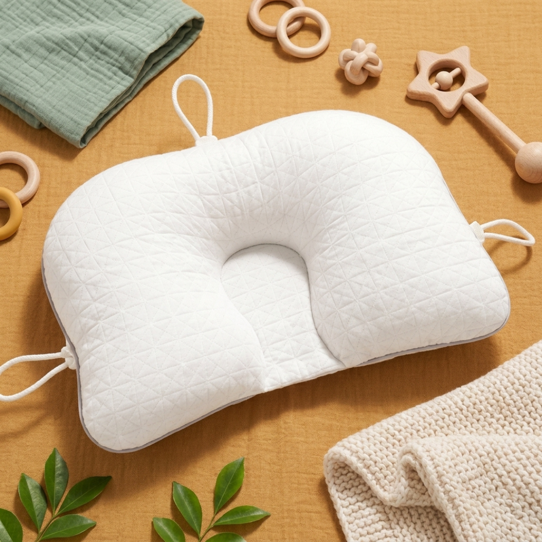 Star Shape Newborn Head Support Pillow