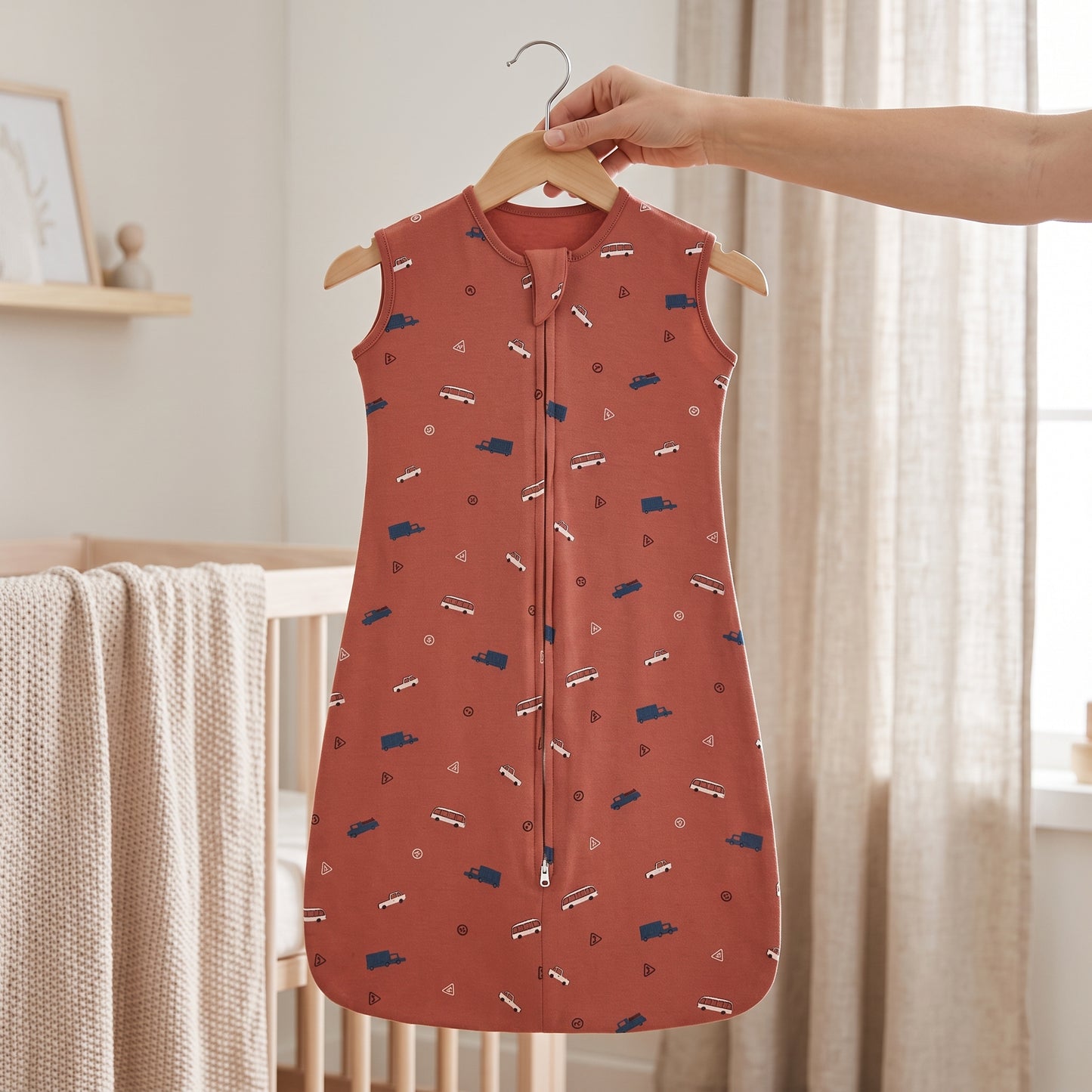 Lilo Orange Car Vest Sleeping Bag