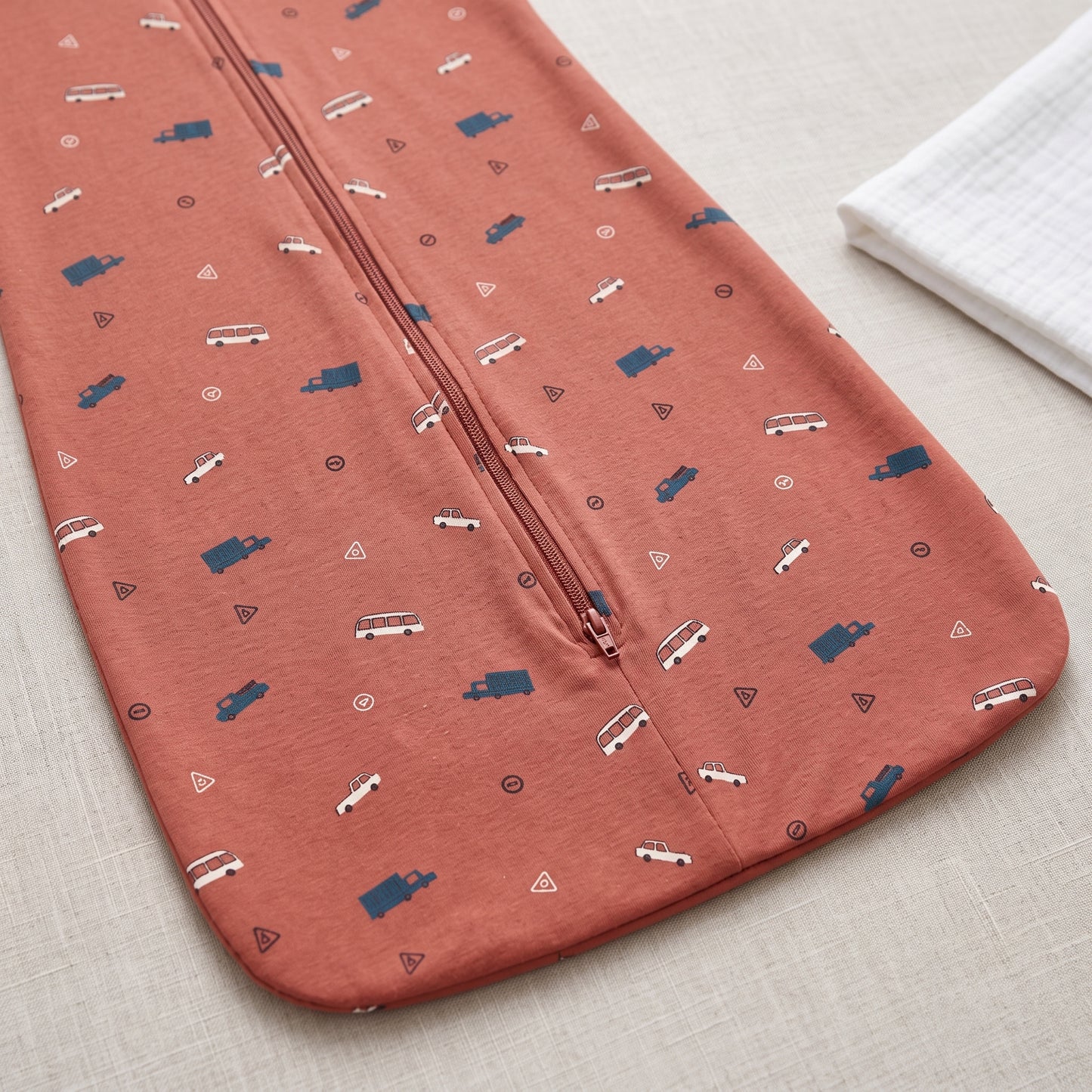 Lilo Orange Car Vest Sleeping Bag