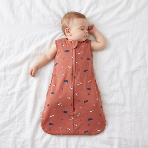 Lilo Orange Car Vest Sleeping Bag