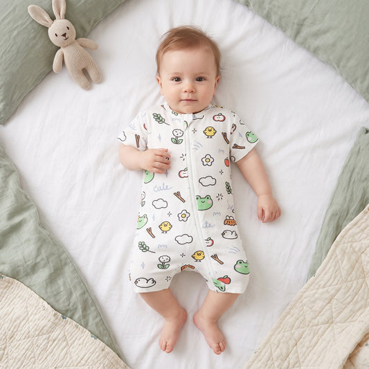 Frog Pond Baby Zip Romper