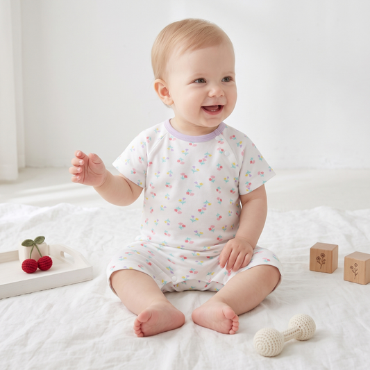 Lilo Baby Jumper in Cherry Sprig