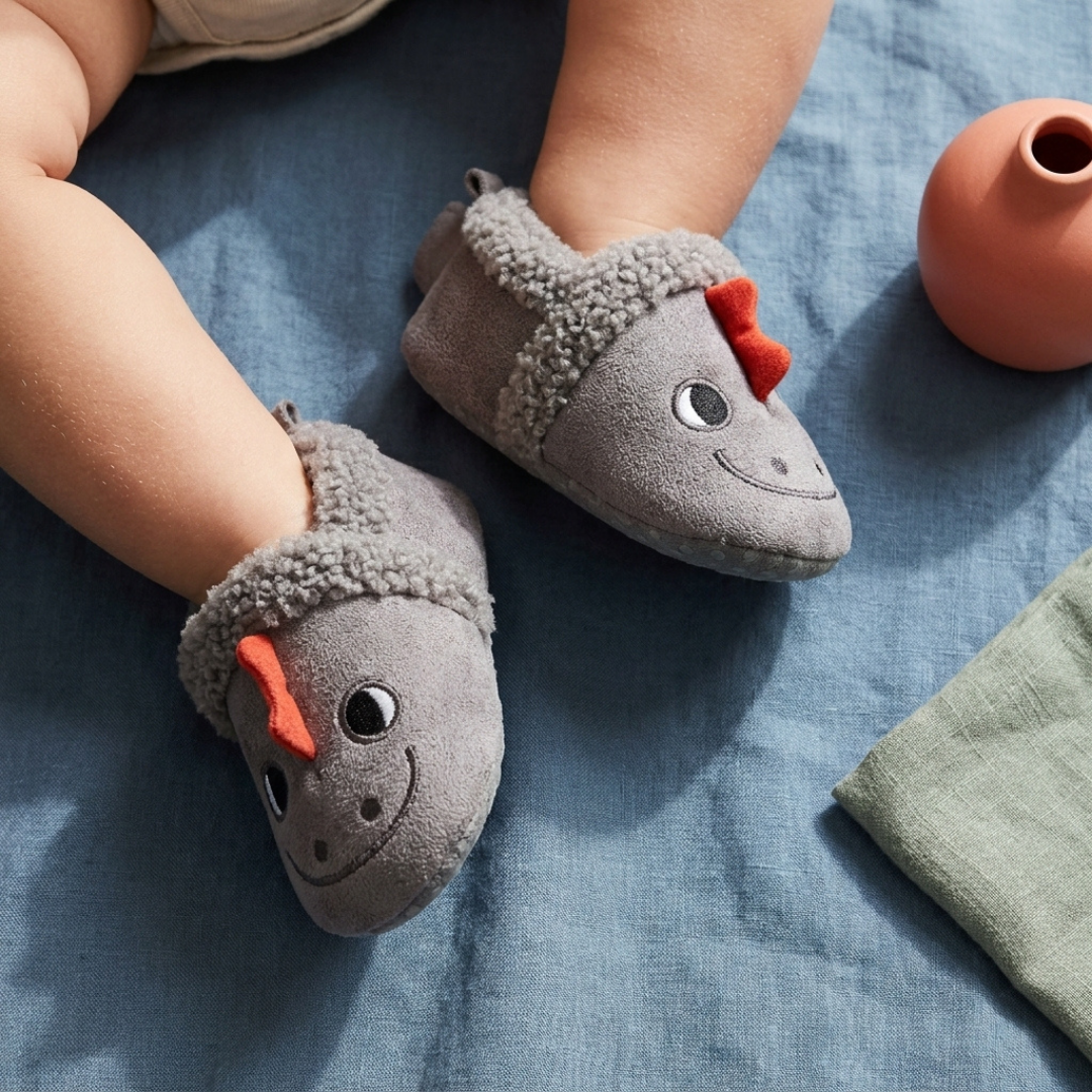 Cartoon Baby Slippers