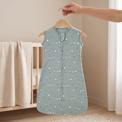 Lilo Green Duck Vest Sleeping Bag