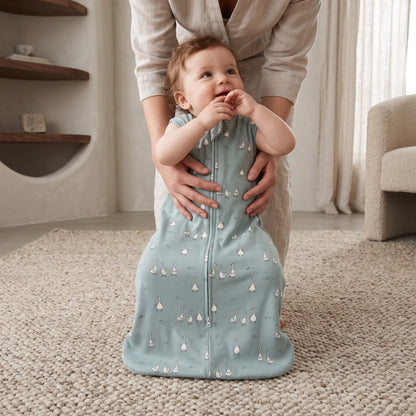 Lilo Green Duck Vest Sleeping Bag