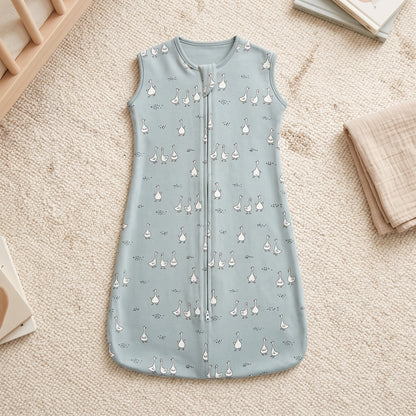 Lilo Green Duck Vest Sleeping Bag