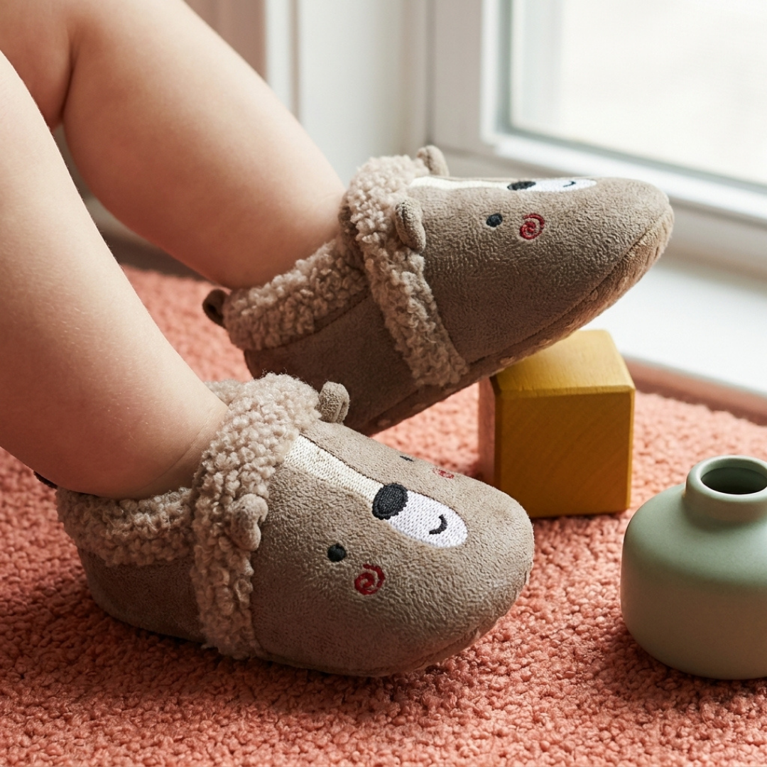 Cartoon Baby Slippers