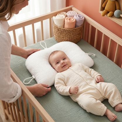 Star Shape Newborn Head Support Pillow