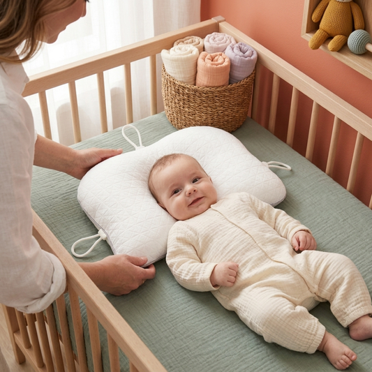 Star Shape Newborn Head Support Pillow