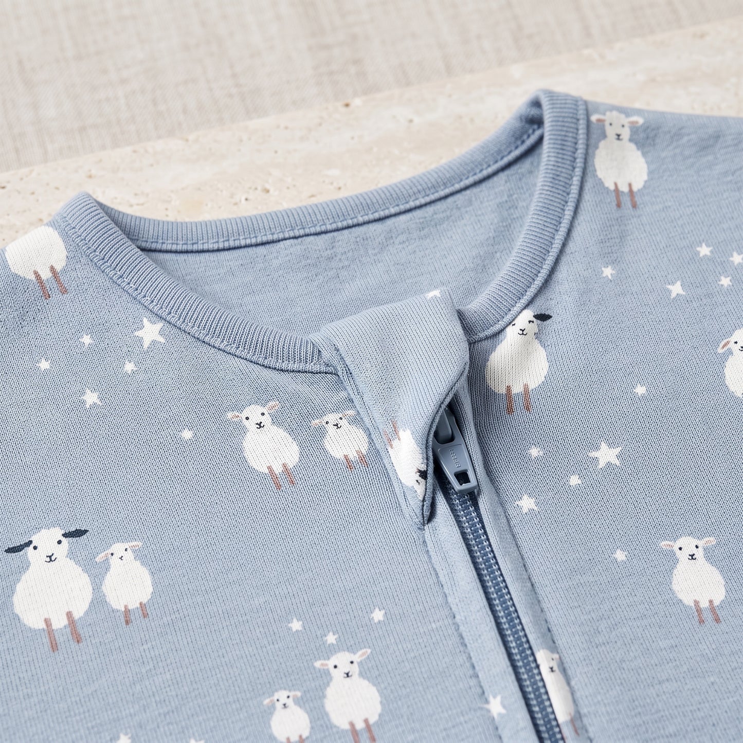 Lilo Gray Lamb Vest Sleeping Bag