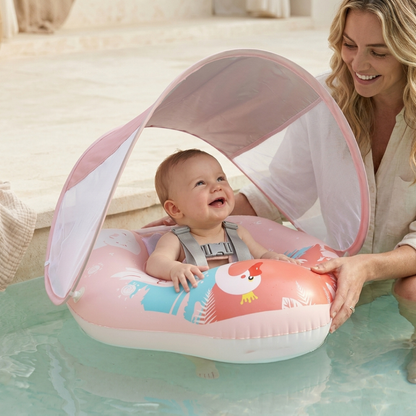 Inflatable Baby Pool Float with Seat