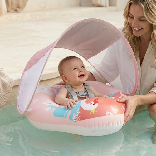 Inflatable Baby Pool Float with Seat