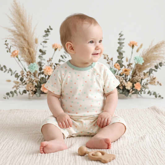 Lilo Baby Jumper in Cream Petal